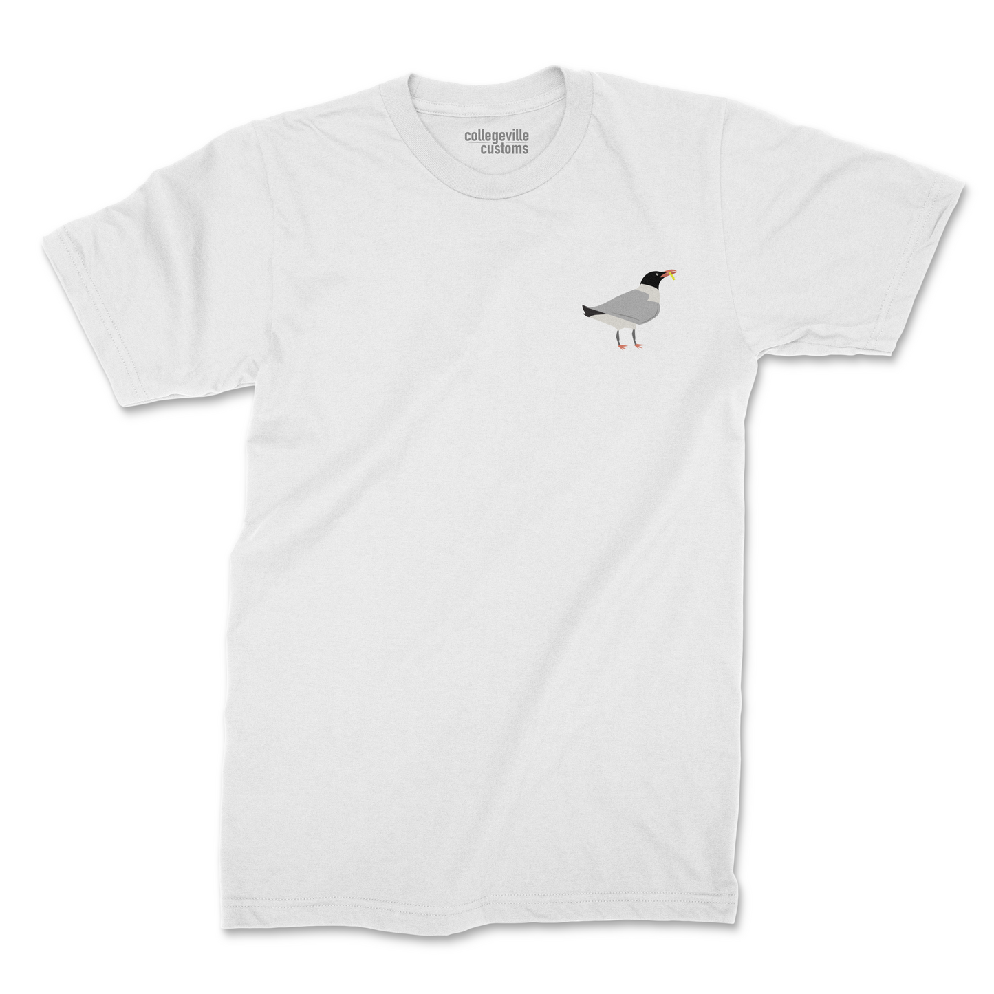Seagull Eating French Fry Funny Jersey Short Unisex Shirt