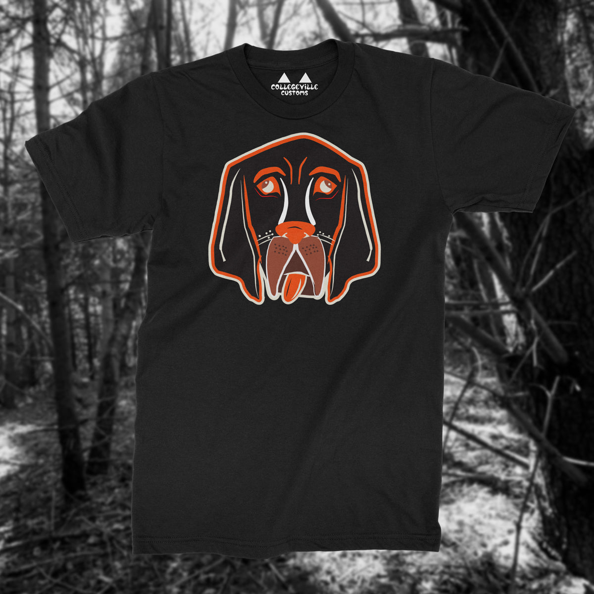 Vintage Black Dog T-Shirt