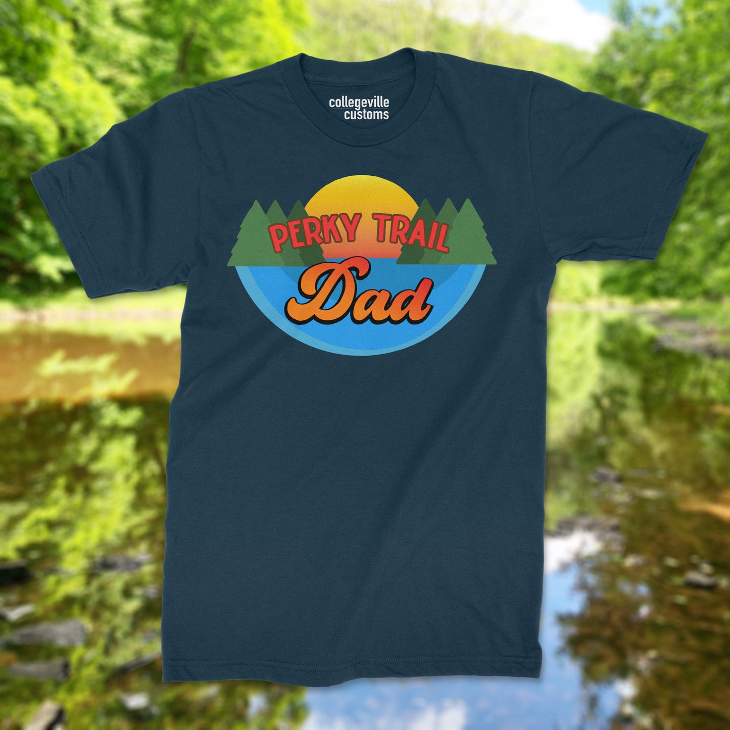 Father's Day "Perkiomen Trail Dad" Trail Shirt