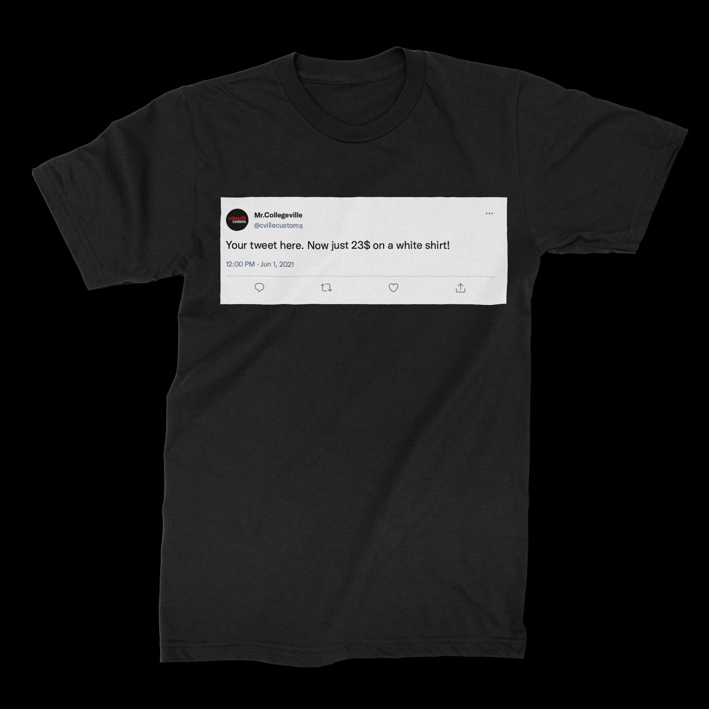 Custom Tweet Meme T-Shirt