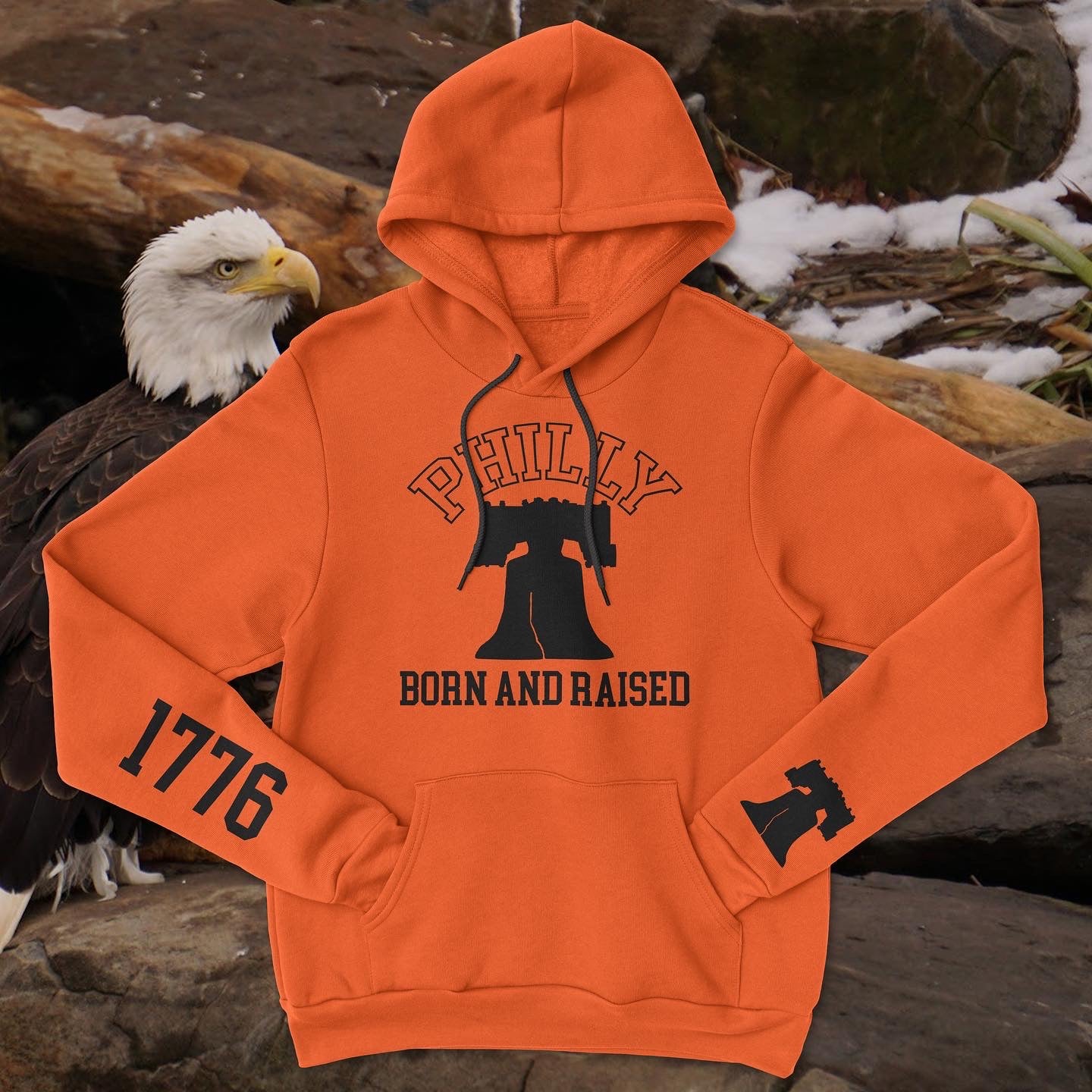 Philly Born and Raised Premium Hoodie