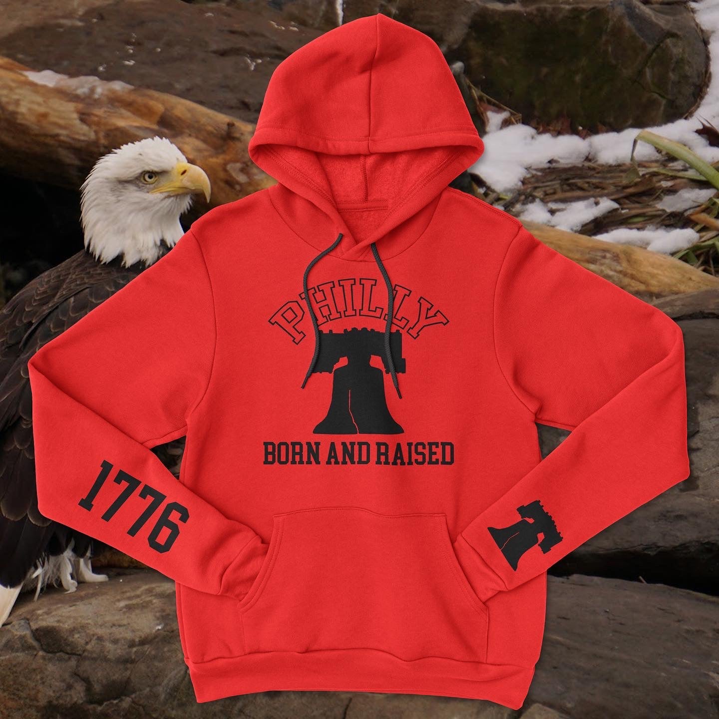 Philly Born and Raised Premium Hoodie