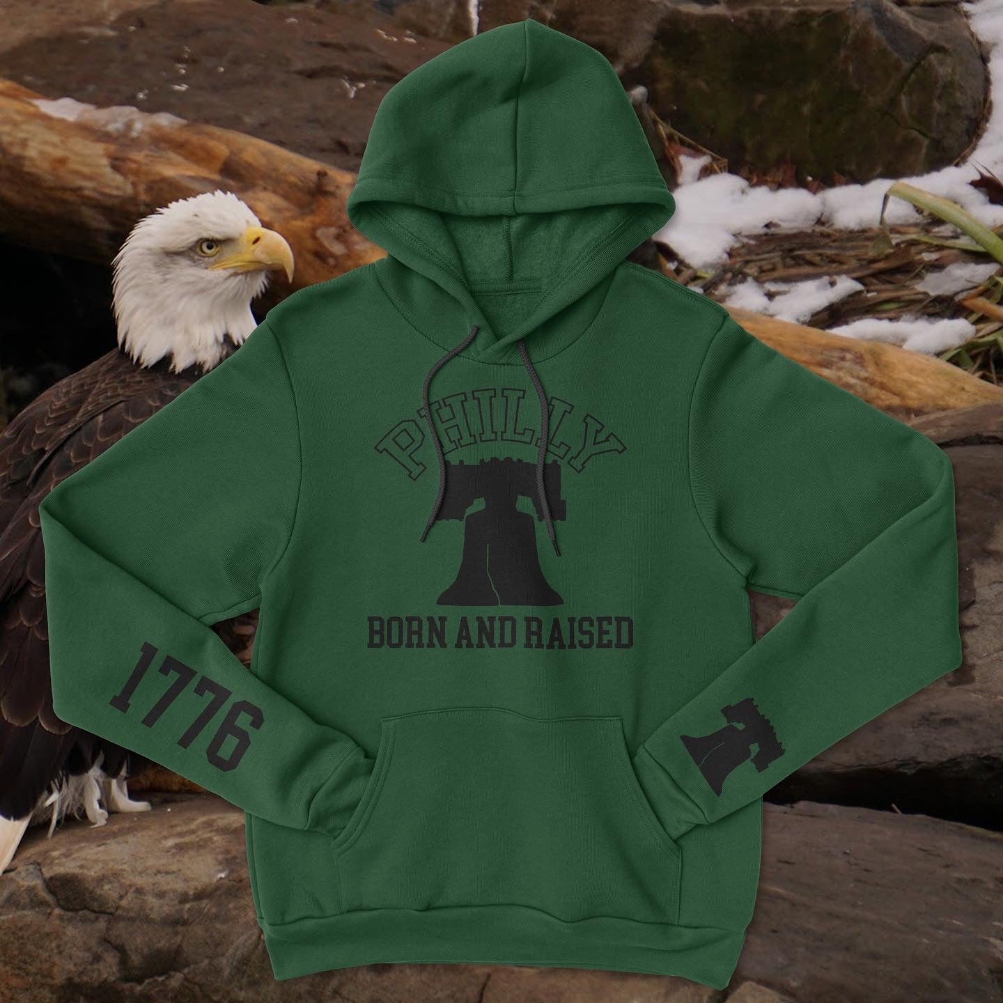 Philly Born and Raised Premium Hoodie