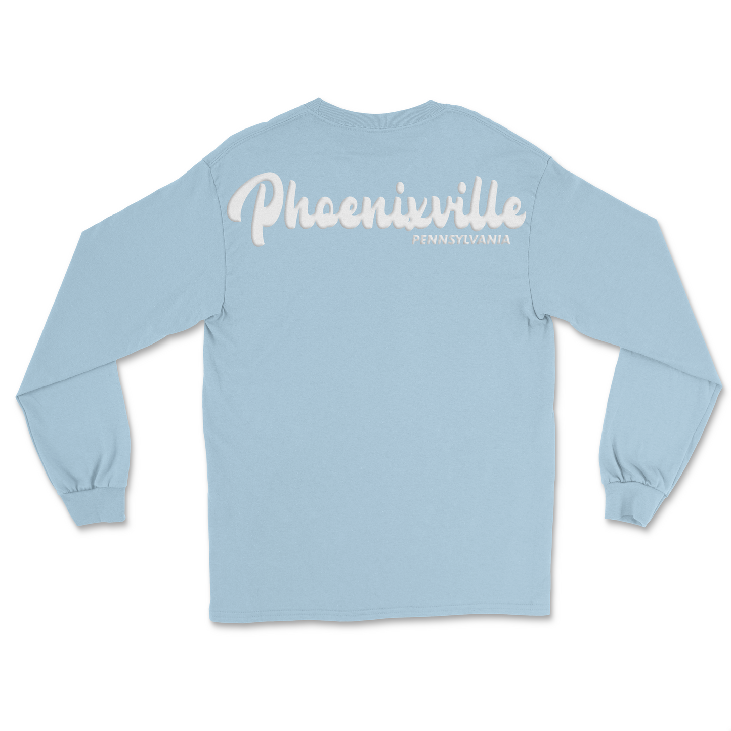 Phoenixville Premium Retro Style PUFF Longsleeve Tee