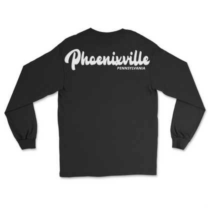 Phoenixville Premium Retro Style PUFF Longsleeve Tee