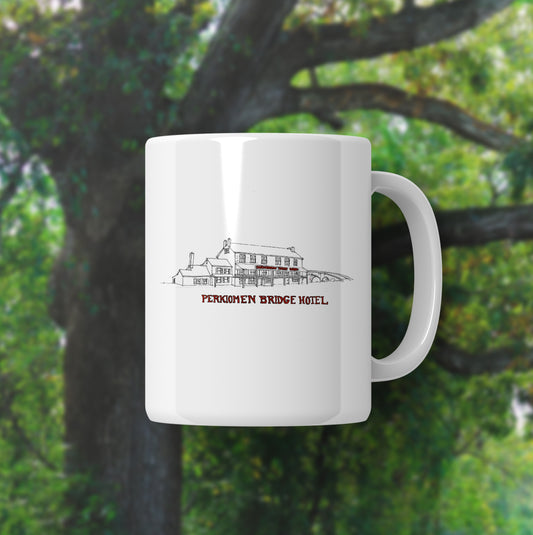 Perkiomen Bridge Hotel Ceramic Mug