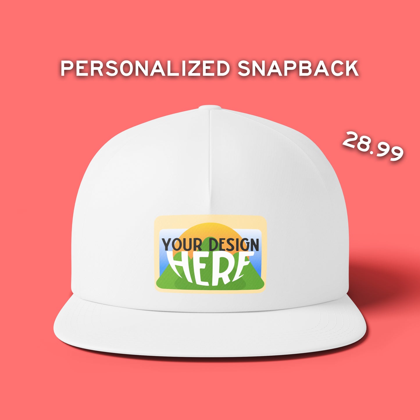 Custom Vintage Style Snapback Hat
