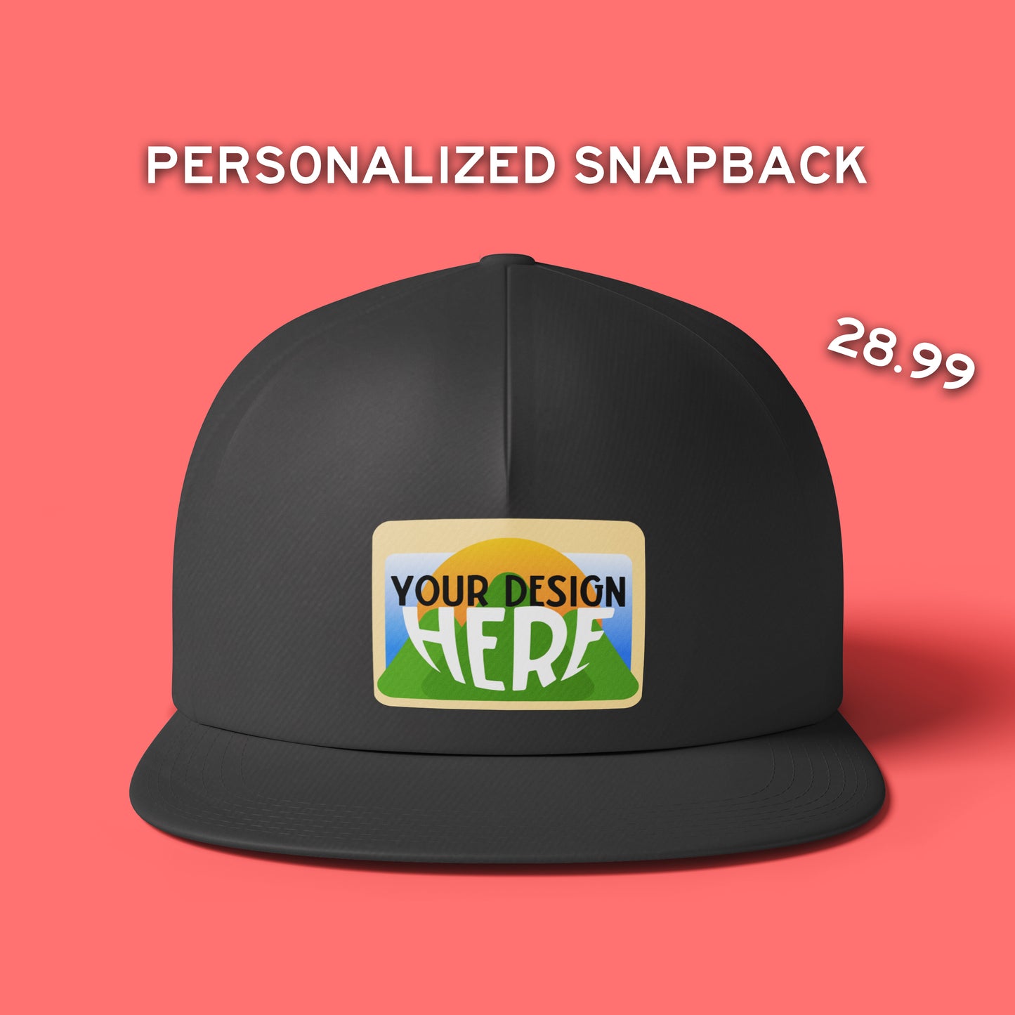 Custom Vintage Style Snapback Hat